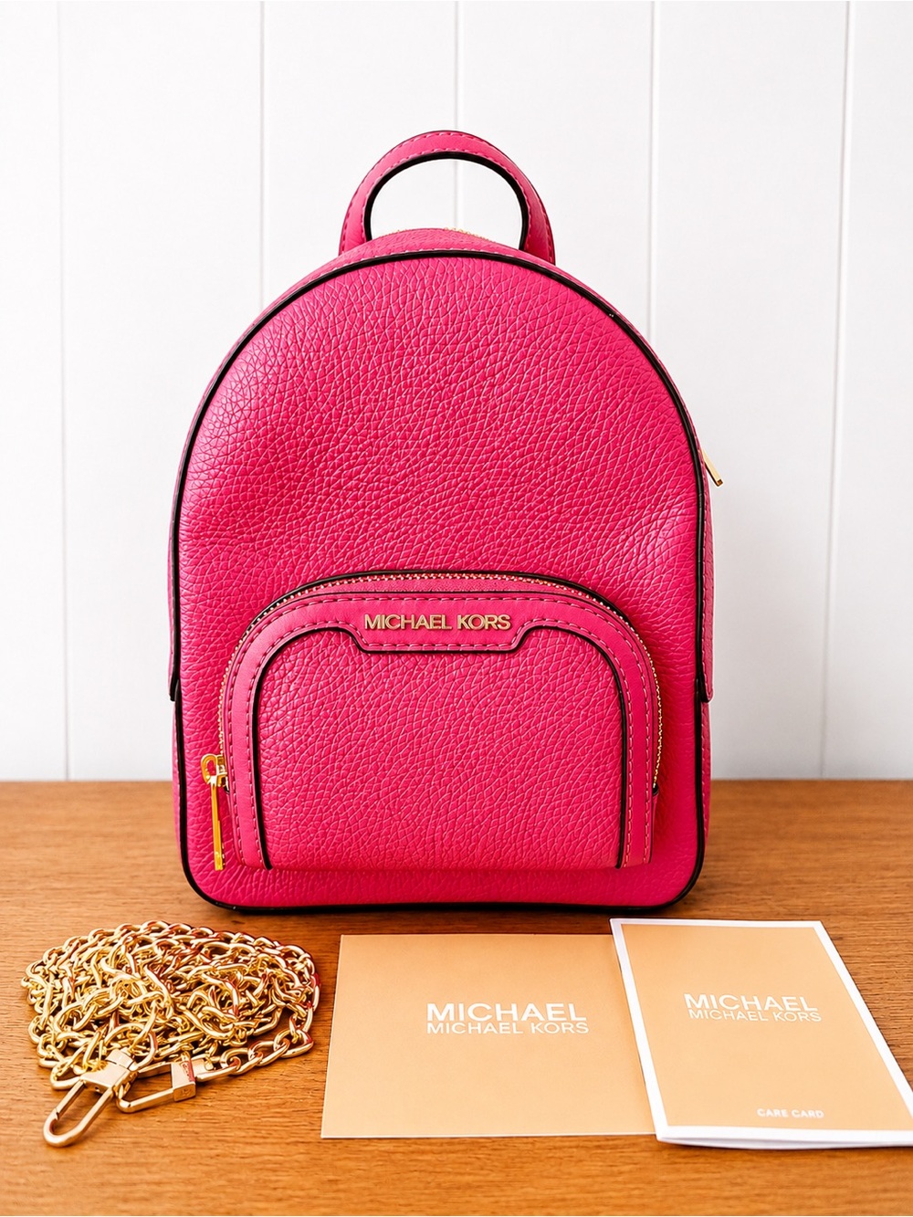 NEW Michael Kors Pink Mini Backpack